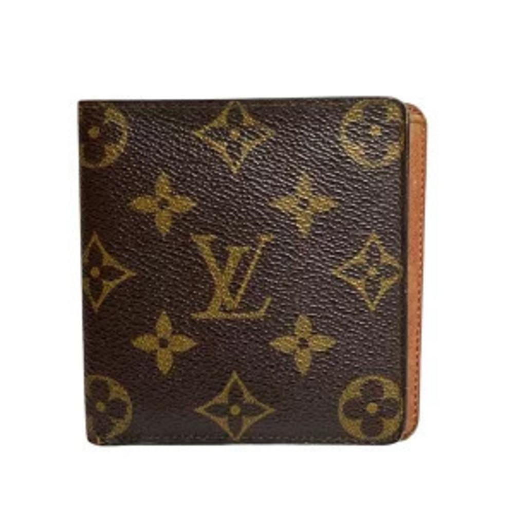 Louis Vuitton Monogram Portefeuille Cartes Credit Bi fold Wallet